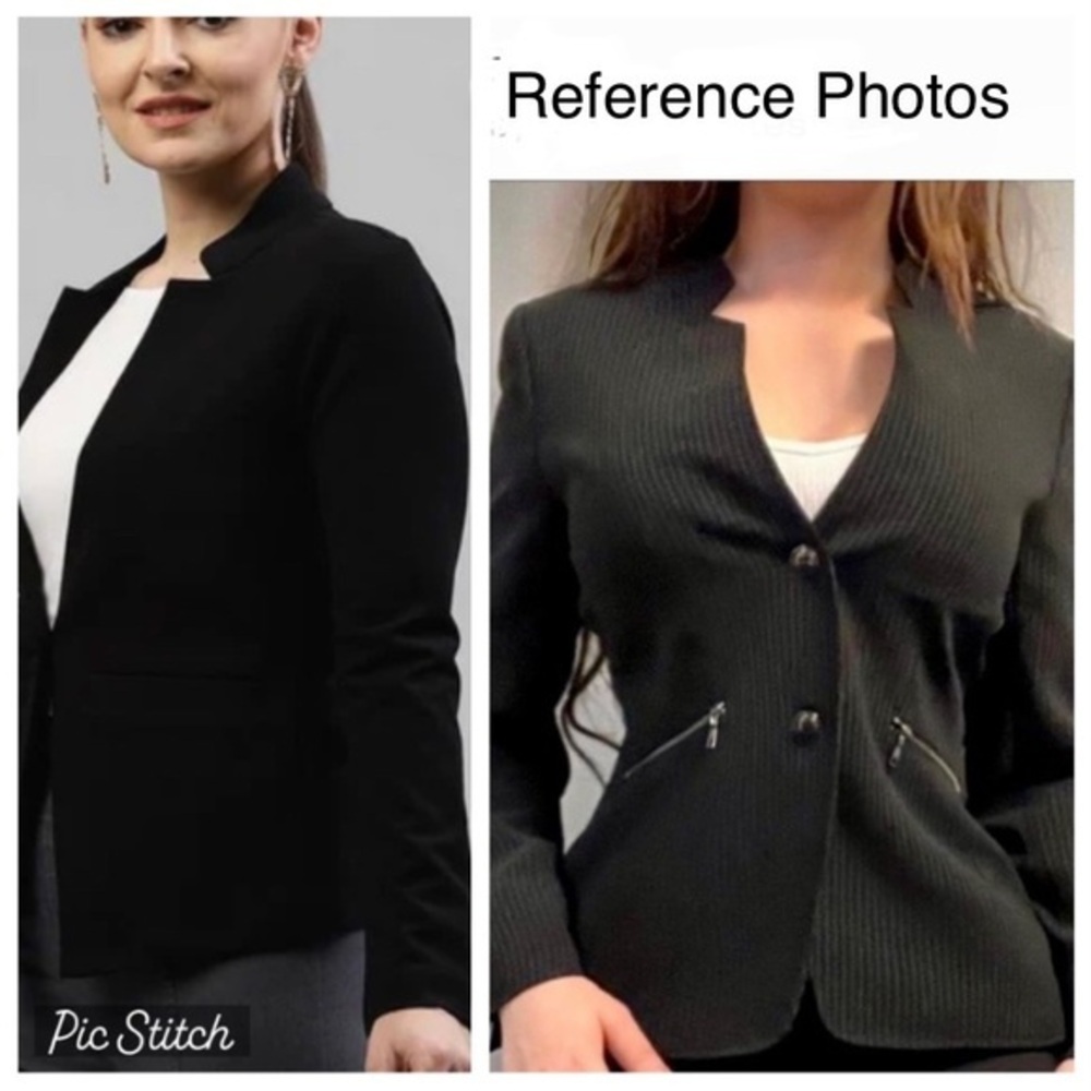 Tahari Arthur S. Levine Stripe Blazer